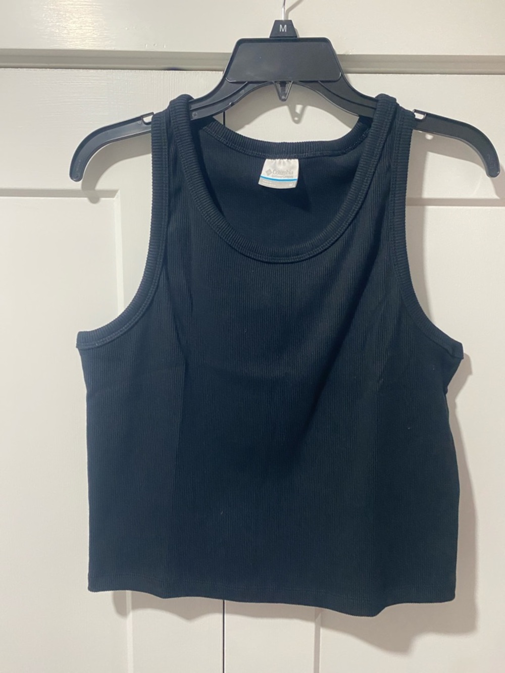 Columbia sportswear Women's Black Ribbed Tank Top